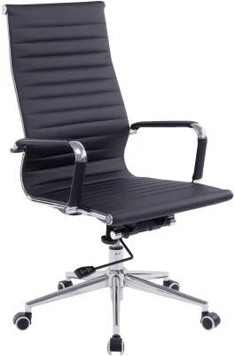 Nautilus Aura High Back Bonded Leather Executive Chair
