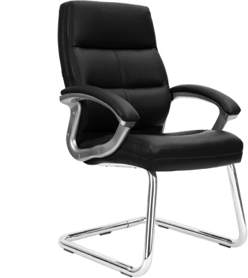 Nautilus Greenwich Leather Effect Executive Visitor Chair