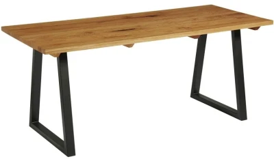 Zap Hardwick Character Oak Dining Table - 1800mm